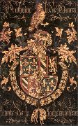 COUSTENS, Pieter Coat-of-Arms of Anthony of Burgundy df oil painting on canvas